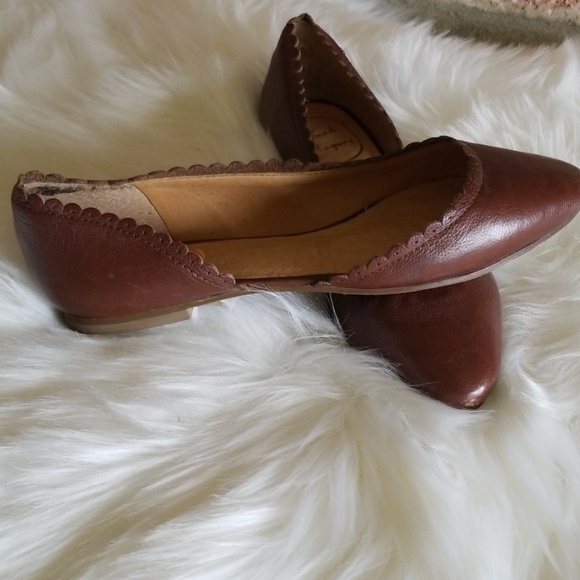 Jack Rogers scalloped leather flats - Picture 4 of 5